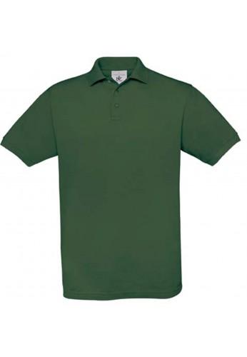 Polo de travail vert - manches courtes - 100% coton - tailles S à 3XL - CGSAF-bottle-green_0