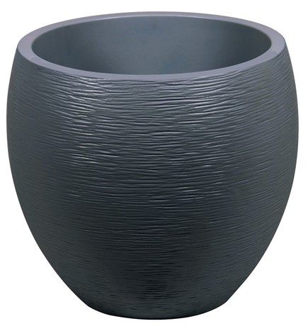 POT DE FLEURS EGG ANTHRACITE 46 L