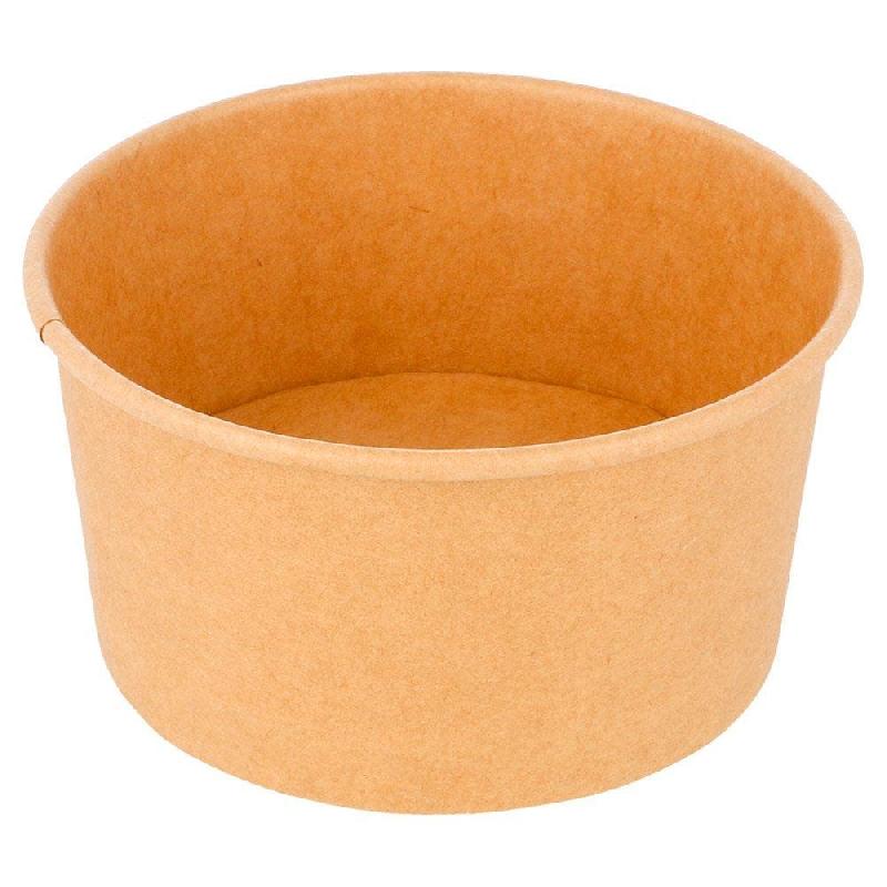 Pot glace carton kraft 150ml - par 50_0
