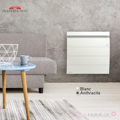 RADIATEUR FONTE AIRELEC - INOVA 2 SMART ECOCONTROL 1250W HORIZONTAL BLANC - A693404