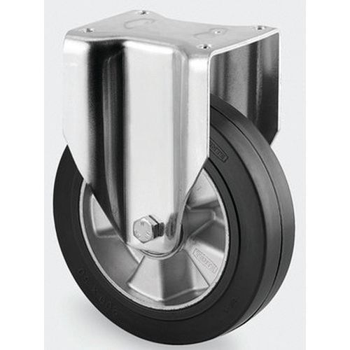 ROULETTE ALUMINIUM FIXE DIAMÈTRE ROUE 125 MM - TENTE