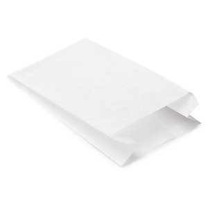 SACHET KRAFT BLANC À SOUFFLETS 18 X 36 X 12 CM