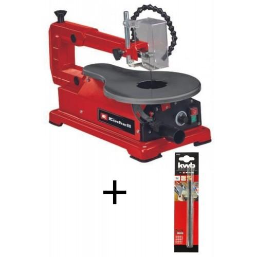 SCIE À CHANTOURNER TC-SS 406 E ET SON JEU DE 5 FILS EINHELL