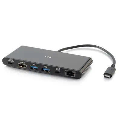 Station daccueil USB-C avec 4K HDMI, Ethernet, USB et alimentation électrique_0