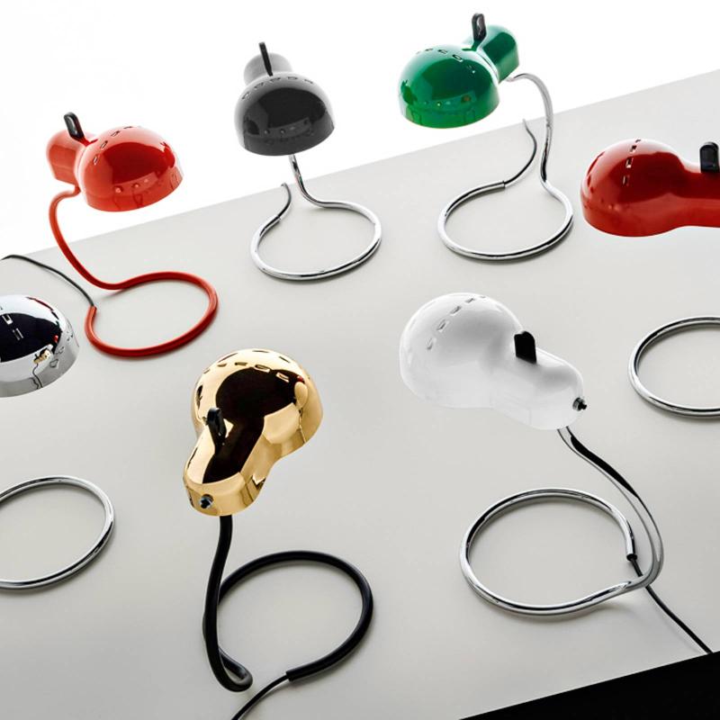 STILNOVO MINITOPO LAMPE À POSER LED, NOIRE