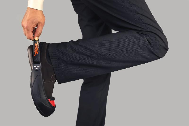 Sur-chaussures de sécurité Visitor - Réf: TGVI - Coque aluminium/titane ultra légère - Semelle antiglisse Tiger-grip_0