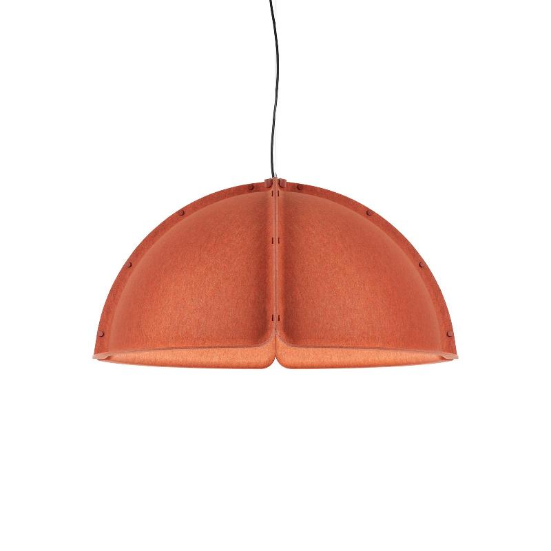 ATELJE LYKTAN SUSPENSION LED HOOD 1X23W Ø120CM TERRACOTTA
