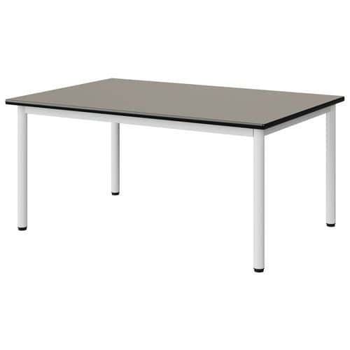 TABLE MALIBU 120X80 T2 4P STRA GRIS U727/NOIR BLC 9016