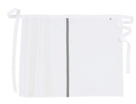 TABLIER DE CUISINE BLANC SPORT 70 CM