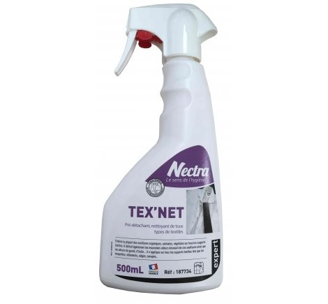 Tex net expert detachant toutes taches et tous textiles ph: 9.5.+/- 0.5 - vaporisateur de 800ml_0