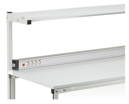 Treston - Rampe électrique compacte en aluminium avec prise double et interrupteur marche-arrêt - Kaiser+Kraft SA - poids 4 kg_0
