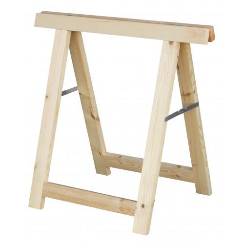 TRÉTEAU EN BOIS PLIANT - 800 MM OUTIFRANCE
