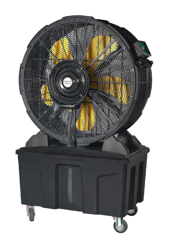 Ventilateur Brumisateur - Mobile Ø 950 mm - 250 m² 20 000 m³/h - Réservoir 150 litres MW Tools WNV150_0