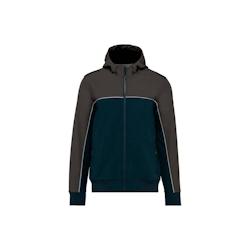 Veste de travail softshell bicolore BIONIC FINISH® ECO WK. Designed To Work marine|gris T.XL WK Designed To Work - polyester 3663938331324_0