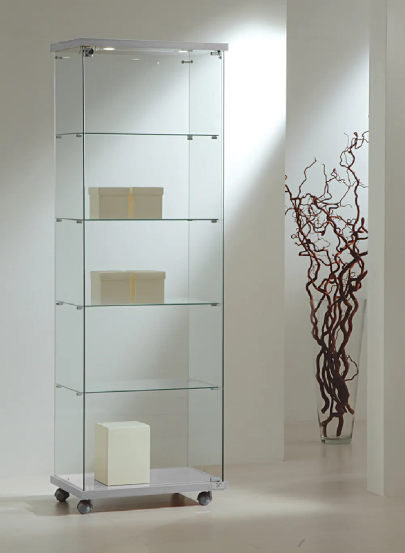 Vitrine tout verre élégante 6/18lva - gris_0