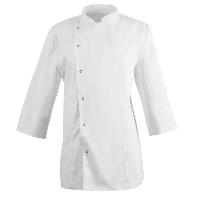 Whites Chefs Clothing Veste ajustée pour femme Whites - Taille S - S 5050984686726_0