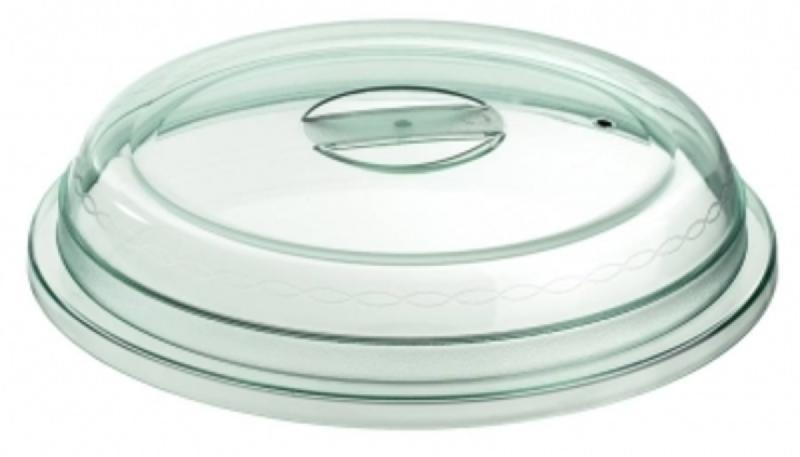 COUVRE ASSIETTE ROND VERT PLASTIQUE Ø 23,4 CM REGITHERMIE