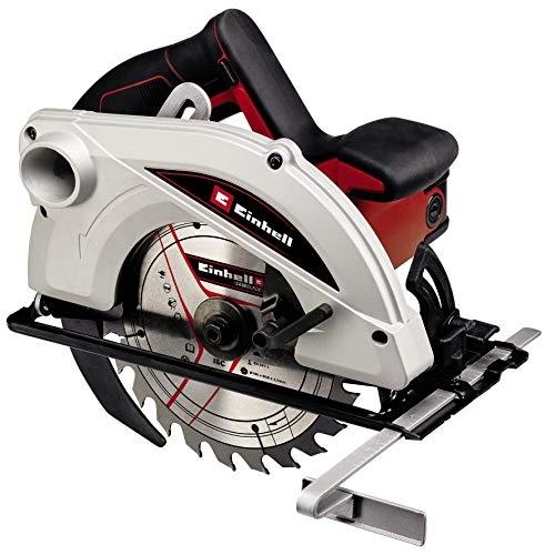 EINHELL SCIE CIRCULAIRE À MAIN TC-CS 1410 - 1410 W - Ø190 X Ø30 MM - Profondeur de coupe jusqu'à 67 mm - Réglage sans outil_0