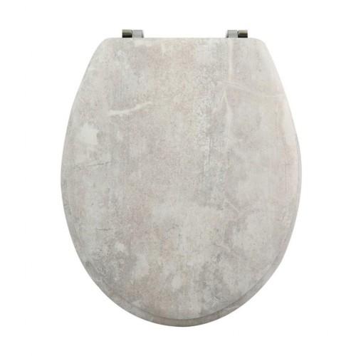 ABATTANT WC MDF - CHARNIERES INOX - STONEHENGE MSV