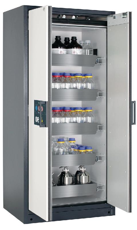 ARMOIRE SÉCURITÉ Q-CLASSIC-90 Q90.195.090 GRIS/BLANC - MANUTAN COLLECTIVITÉS