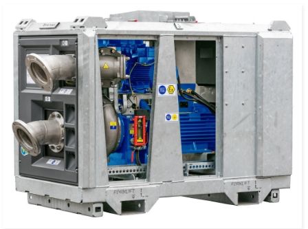 BA150E D285 K ATEX - Pompe ATEX mobile BBA Pumps - Débit max 430 m3/h - Certifiée EX II 2G IIB T4 Gb_0