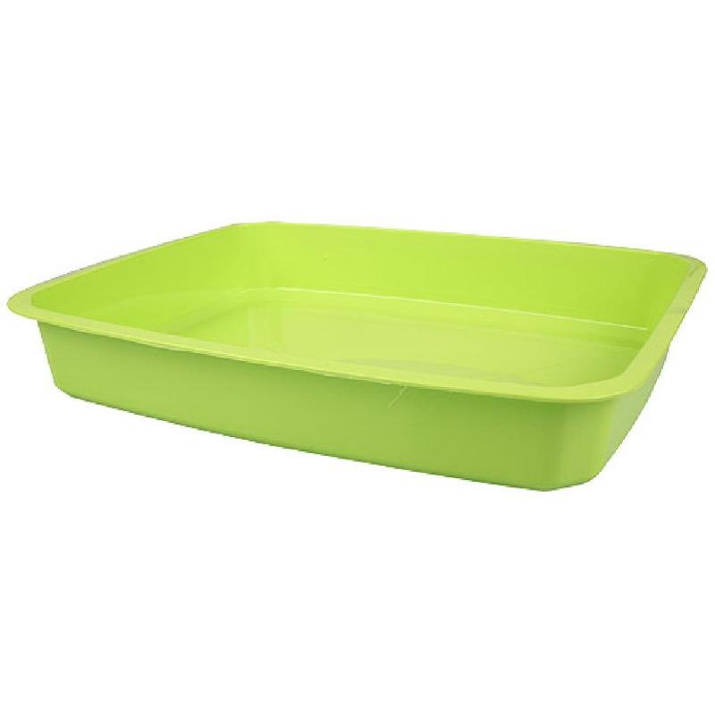 BARQUETTE PP ½ INJECTÉ VERTE H 52 MM X 130 FIRPLAST