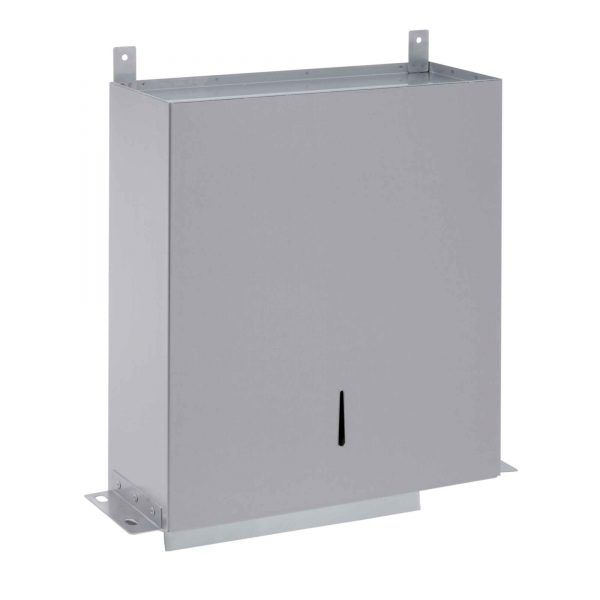 BC9288BM - Distributeur de serviettes en papier Dolphin Solutions - Acier inoxydable derrière le miroir_0