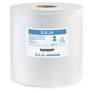 BOBINE D'ESSUYAGE BLANCHE RAJA GAUFRÉ 800 FORMATS