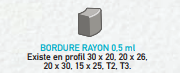 Bordure rayon 0,5 ml_0