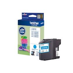 Brother LC221 - Cartouche d'encre cyan LC221C (Seau de plage) - bleu_0