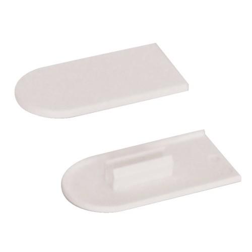 CAPUCHON DE FINITION - POUR FERRURES CABINEO - BLANC RAL 9003 LAMELLO