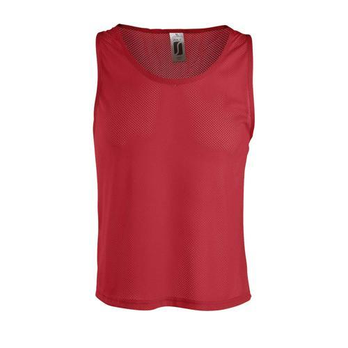 CHASUBLE PERSONNALISABLE POLYESTER ROUGE