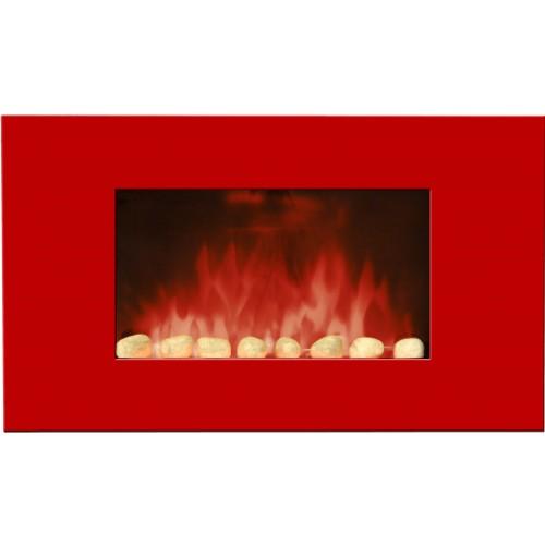 CHEMINÉE DÉCORATIVE & DESIGN - RED LINE COLOR STYLE - 2000 W CHEMIN' ARTE