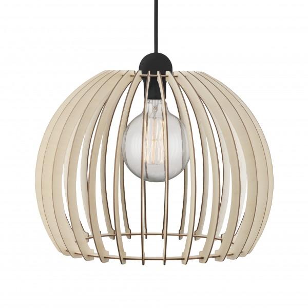 CHINO 40 SUSPENSION BOIS NATURE MARRON E27 - NORDLUX 84843014