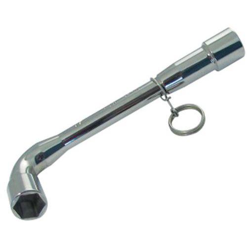 CLÉ A PIPE DEBOUCHEE 6/6 PANS 15 MM AVEC CLIP INOX FME - SAM