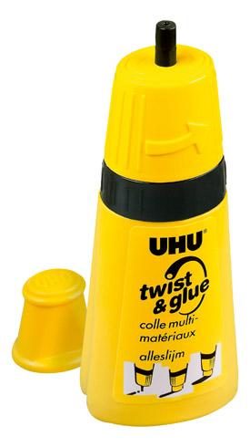 COLLE UHU TWIST & GLUE AVEC SOLVANT - FLACON DE 35 ML