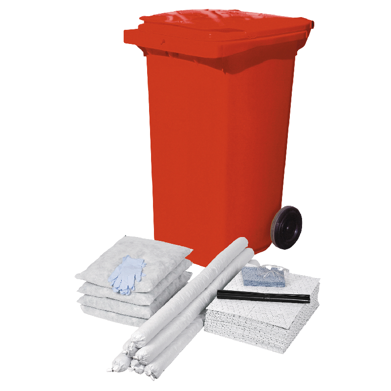 Conteneur mobile d'intervention pour hydrocarbures - Absorption 145 l - 100 l_0