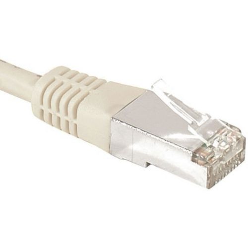 CORDON RJ45 CATÉGORIE 6A F/UTP GRIS - 20 M - DEXLAN
