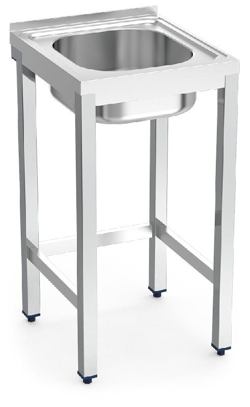 Évier avec support pour une cuve 450x450x850 mm. - FRI050602_0