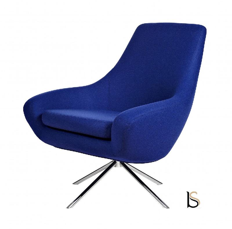 Fauteuil NOOMY - Softline - Divina III bleu 756_0