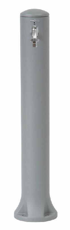 Fontaine Rondo grise avec robinet en laiton - design élégant et pratique_0