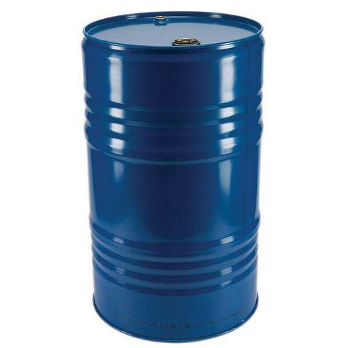 FÛT ACIER 60L BLEU AVEC 2 BONDES INTÉRIEUR BRUT