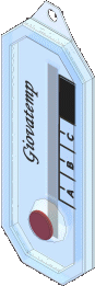 Indicateur de température jetable Giovatemp - Réf P8 - Déclenchement à 8°C - Infalsifiable et IP68_0