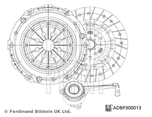 KIT D'EMBRAYAGE BLUE PRINT ADBP300013_0