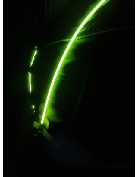 Kit de sécurité ultralight HV jaune fluo lumineux avec batterie rechargeable 2500mAh - référence EQU0001_0