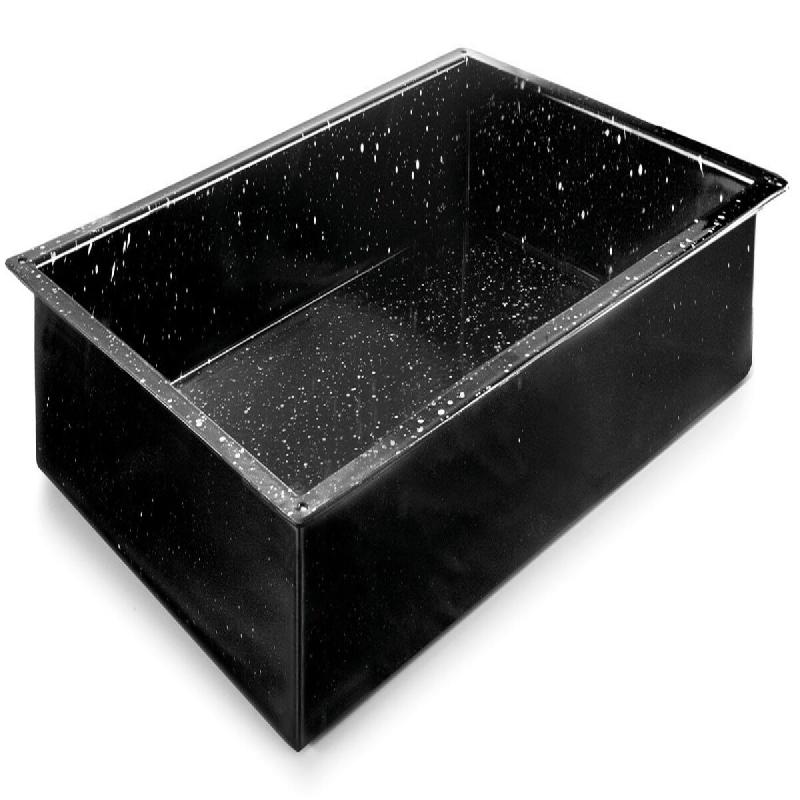 LACOR plaque de cuisson professionnelle MAX acier vitrifié 60 x 40 x 6 cm 61566 - acier 61566_0