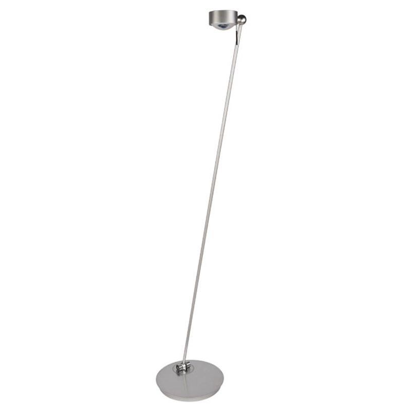 TOP LIGHT LAMPE SUR PIED LED PUK FLOOR MINI SINGLE NICKEL MAT