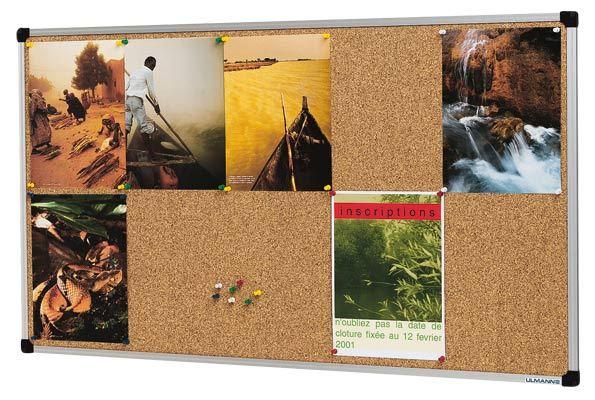 LE PANNEAU AFFICHAGE ULMANN MÉDIUM FOND EN LIÈGE 64 X 89 CM - MANUTAN COLLECTIVITÉS
