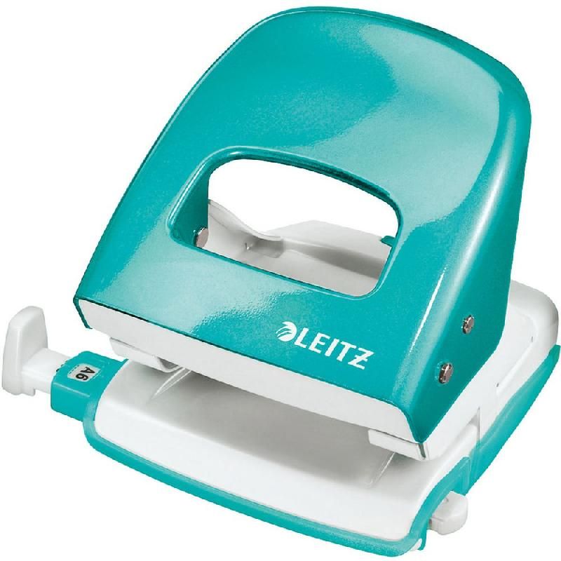 LEITZ PERFORATRICE LEITZ NEXXT WOW, 3 MM/30 FEUILLES, BLEU GLACE