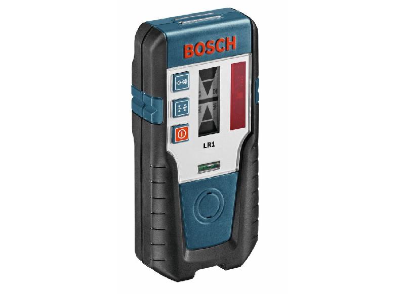 Récepteur laser rotatif Bosch LR 1 G - Faisceau vert - Jusqu'à 500 pi - Haute précision +/-1 mm / +/-3 mm_0